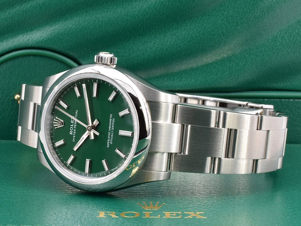 31mm ref. 277200 Green Dial New