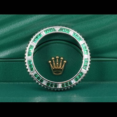 Rolex Submariner After Diamond-emerald Bezel for model 116610