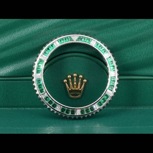 Rolex Submariner After Diamond-emerald Bezel for model 116610
