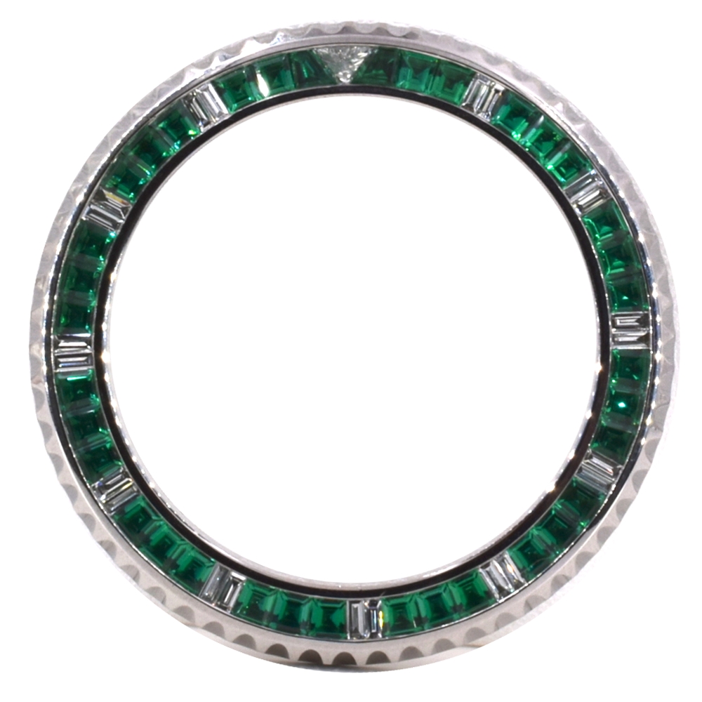 Rolex Submariner After Diamond-emerald Bezel for model 116610