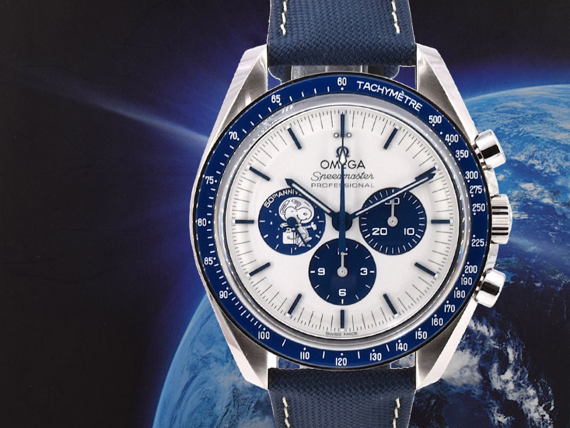 Apollo XIII 50th Anniversary Snoopy Silver Dial