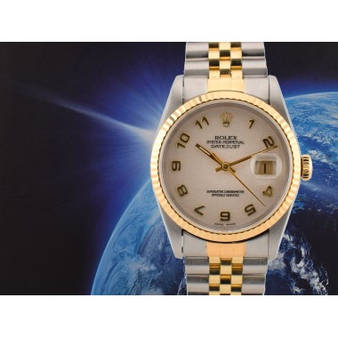 16233 White Jubilee Arabic Dial - Full Set 36mm