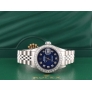 69174 Blue Dial With Big Diamonds & After Diamonds Bezel 26mm