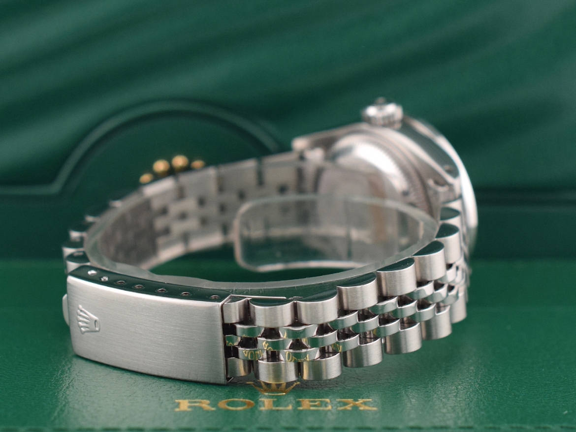 69174 Blue Dial With Big Diamonds & After Diamonds Bezel 26mm