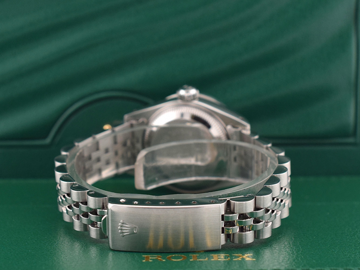 69174 Blue Dial With Big Diamonds & After Diamonds Bezel 26mm