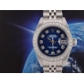 69174 Blue Dial With Big Diamonds & After Diamonds Bezel 26mm