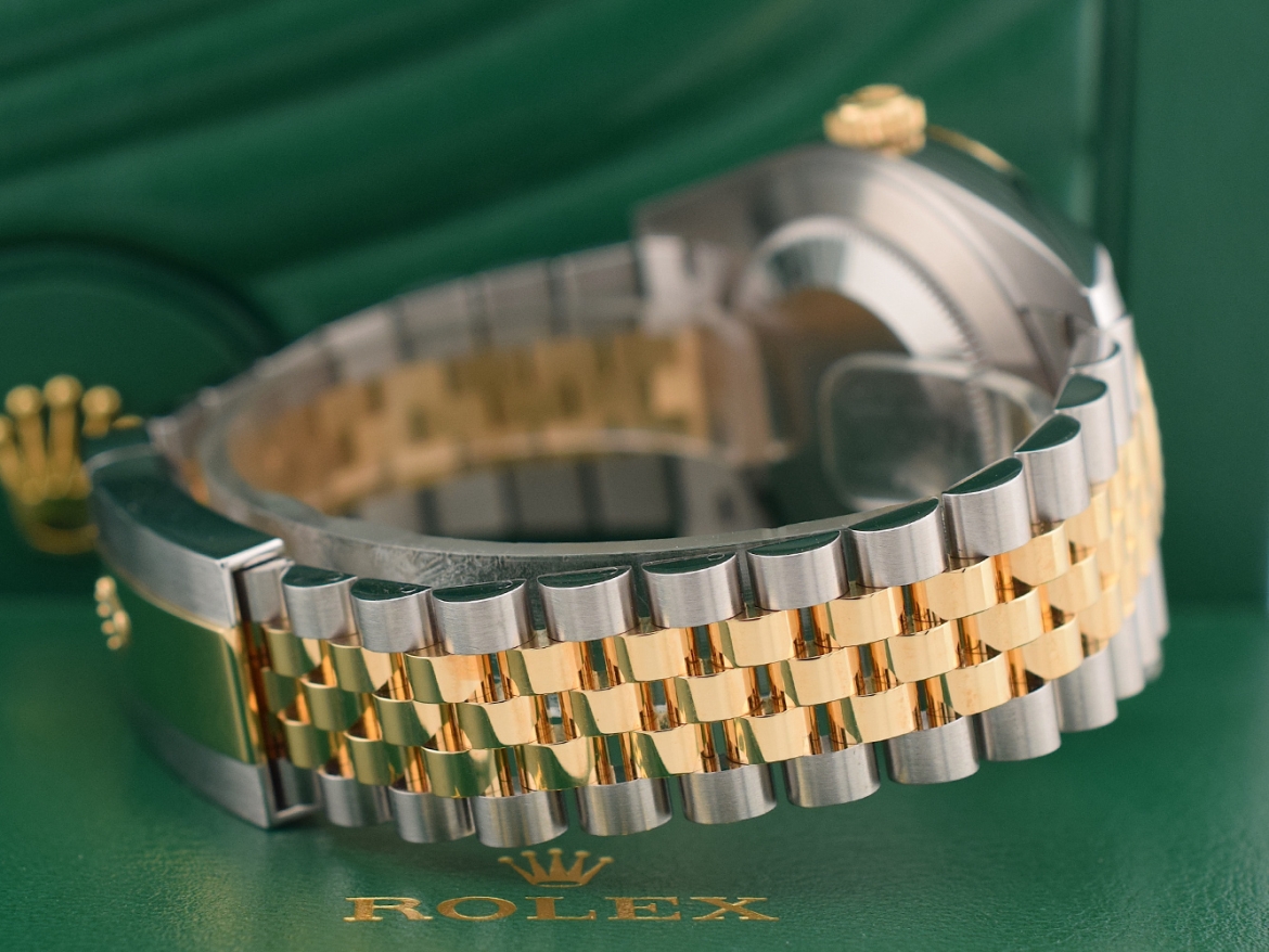 126333 Steel & Gold With Wimbledon Dial 41mm- New Stickers 2022