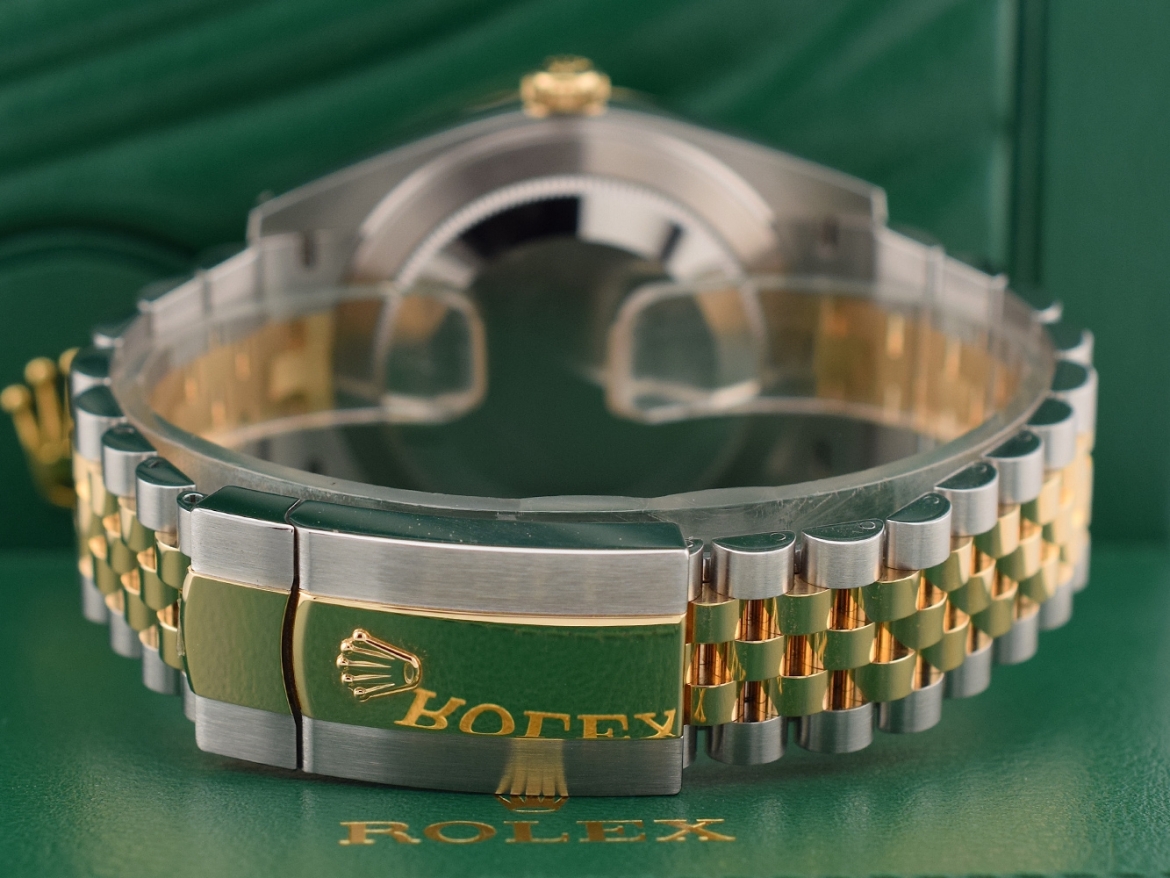 126333 Steel & Gold With Wimbledon Dial 41mm- New Stickers 2022