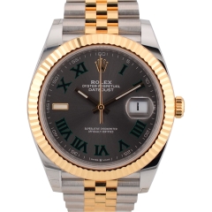 126333 Steel & Gold With Wimbledon Dial 41mm- New Stickers 2022