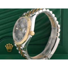 126333 Steel & Gold With Wimbledon Dial 41mm- New Stickers 2022