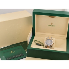 126333 Steel & Gold With Wimbledon Dial 41mm- New Stickers 2022