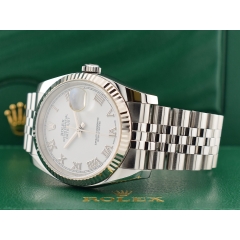 116234 White Roman Dial - Full Set 36mm