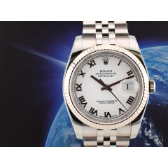 116234 White Roman Dial - Full Set 36mm