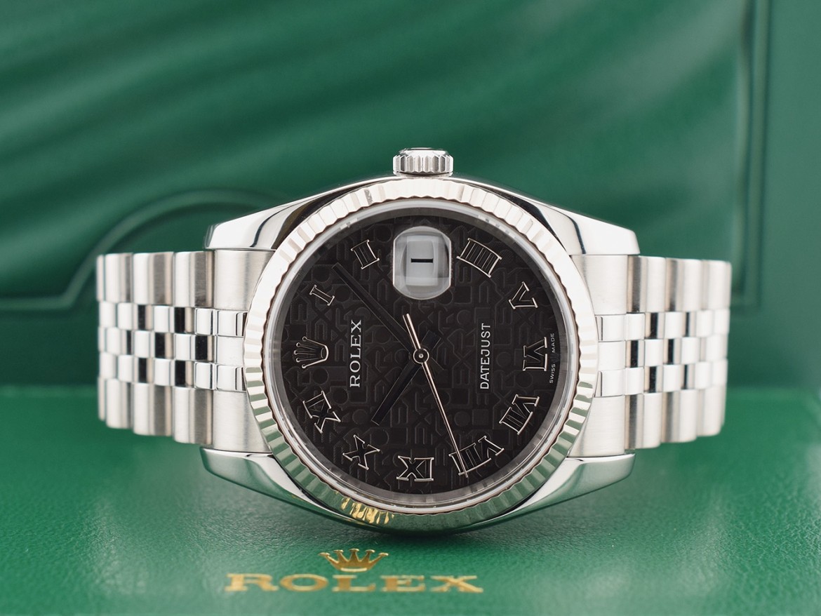 116234 Black Jubilee Dial - Full Set 36mm