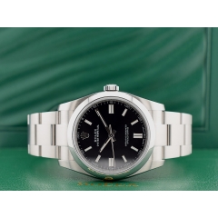 36mm Black dial full set New