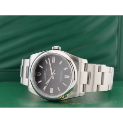 36mm Black dial full set New