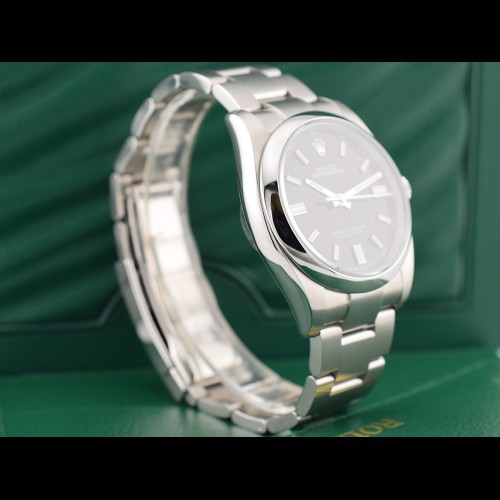 36mm Black dial full set New