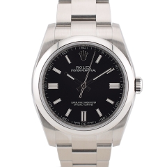 36mm Black dial full set New