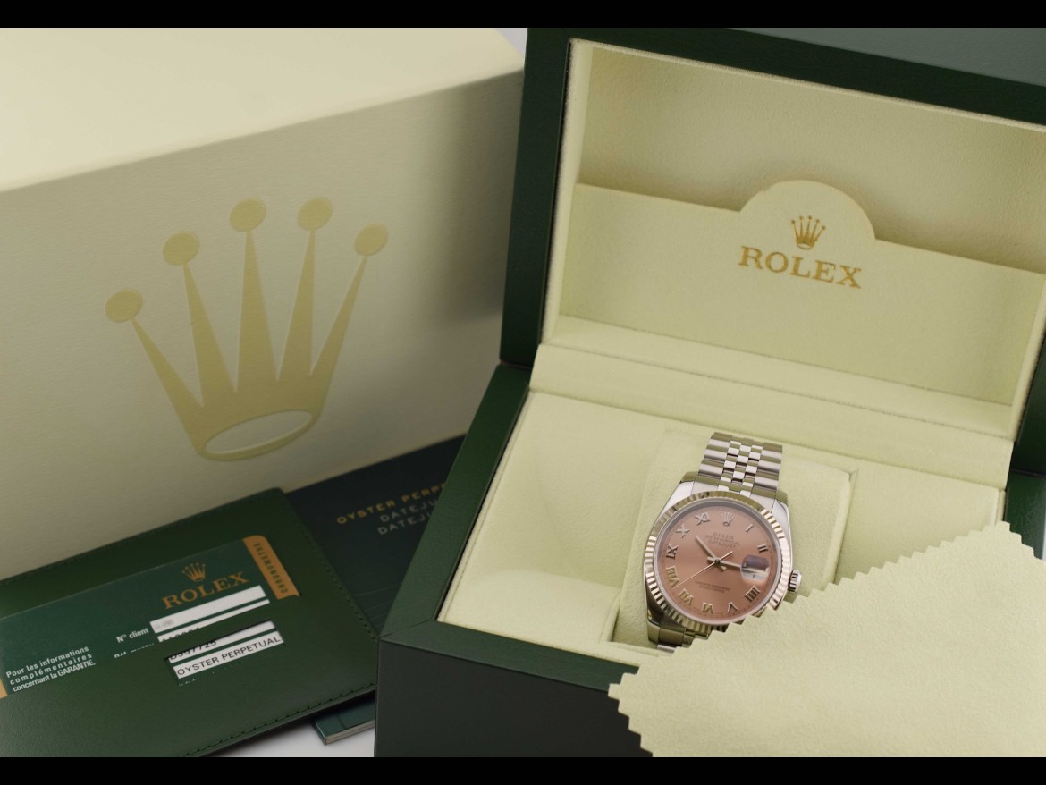 116234 Pink Roman Dial - Full Set 36mm