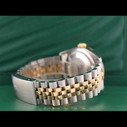 16233 Silver Dial With Diamonds - Full Set 36mm