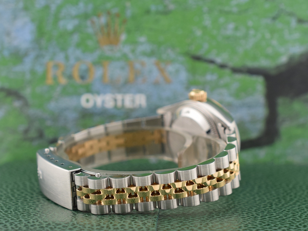 69173 Blue Dial With Diamonds - Full Set 26mm