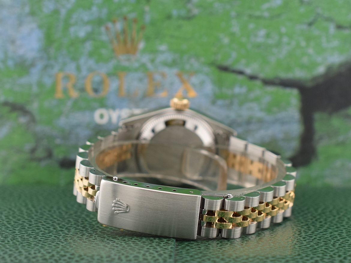 69173 Blue Dial With Diamonds - Full Set 26mm