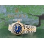 69173 Blue Dial With Diamonds - Full Set 26mm
