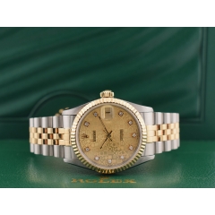 68273 Gold Jubilee Dial With Diamonds - Full Set 31mm