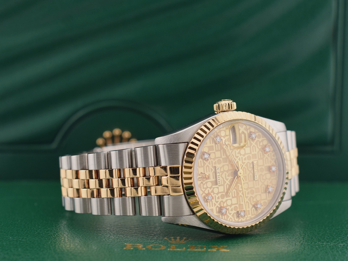 68273 Gold Jubilee Dial With Diamonds - Full Set 31mm