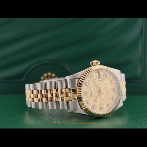 68273 Gold Jubilee Dial With Diamonds - Full Set 31mm