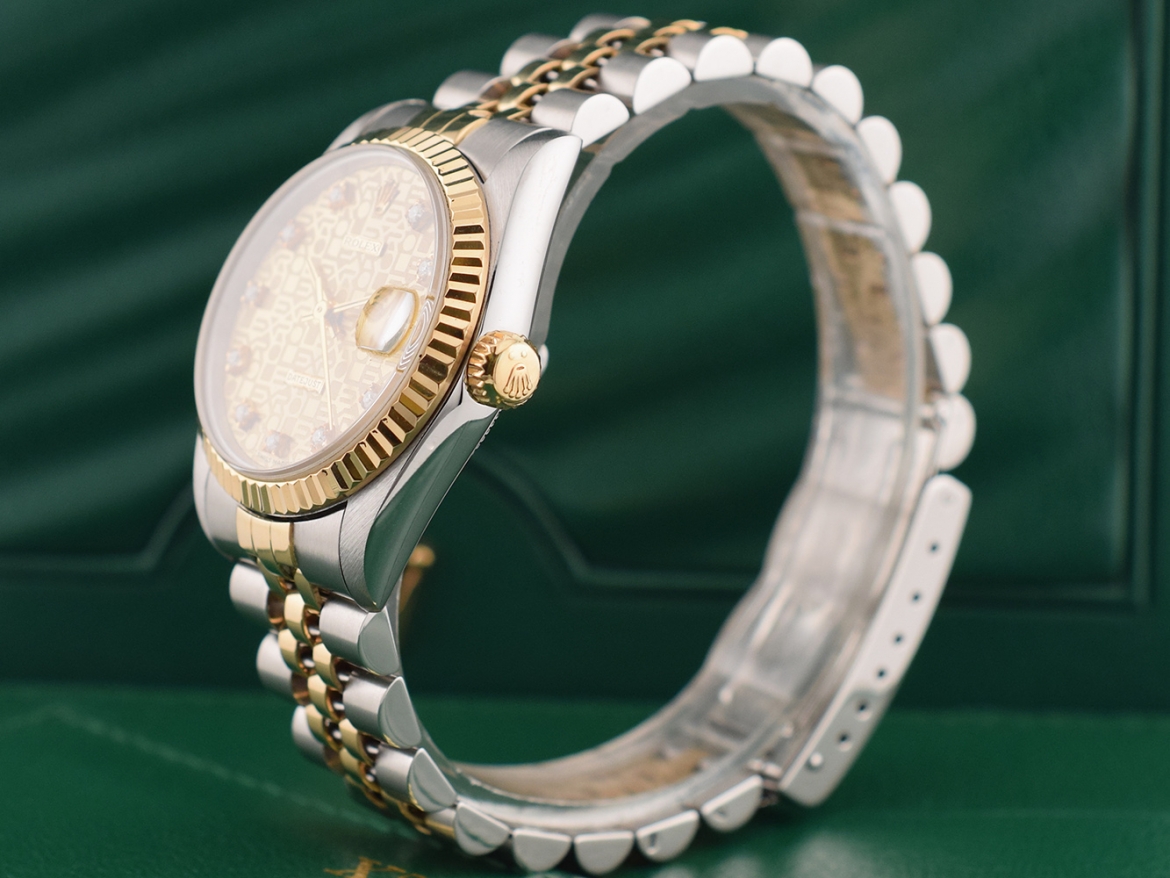 68273 Gold Jubilee Dial With Diamonds - Full Set 31mm