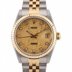 68273 Gold Jubilee Dial With Diamonds - Full Set 31mm