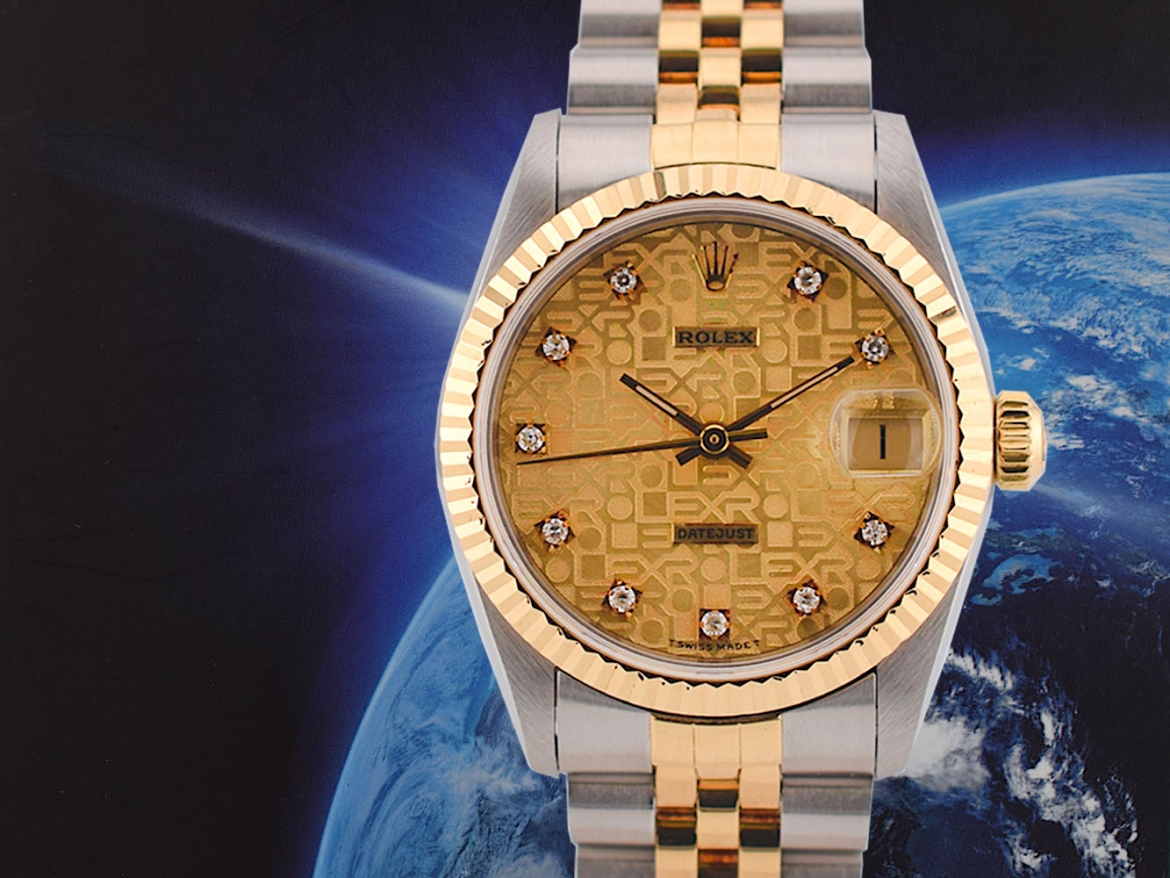 68273 Gold Jubilee Dial With Diamonds - Full Set 31mm