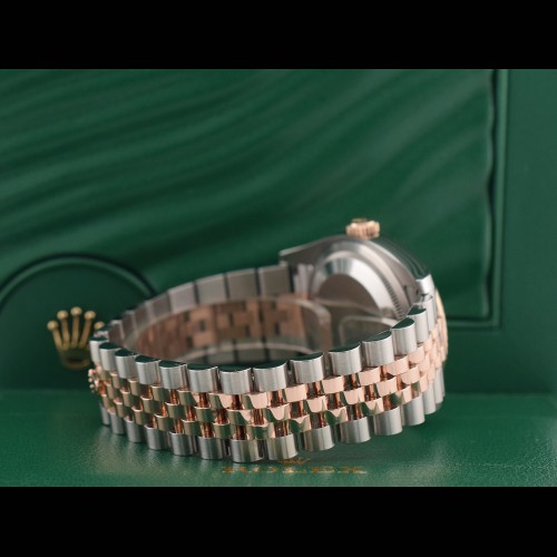116231 Steel & Rose Gold With Pink Diamonds Dial - Full set 36mm