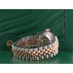 116231 Steel & Rose Gold With Pink Diamonds Dial - Full set 36mm