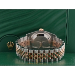 116231 Steel & Rose Gold With Pink Diamonds Dial - Full set 36mm