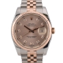 116231 Steel & Rose Gold With Pink Diamonds Dial - Full set 36mm