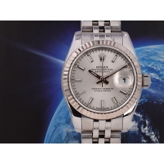 179174 Silver Index Dial - Full Set 26mm