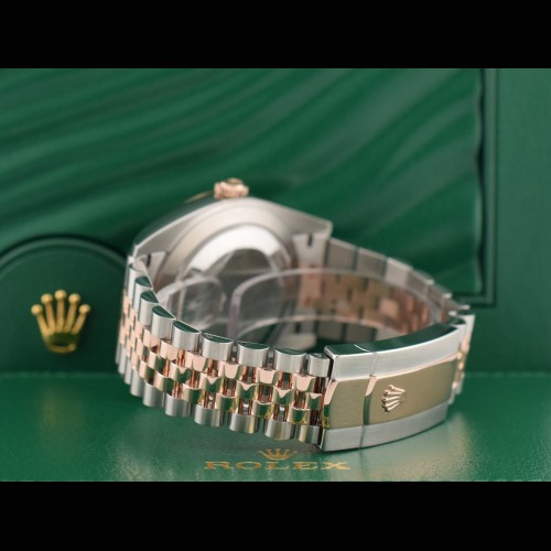 126331 Steel & Rose Gold With Chocolate Dial 41mm - New 2019