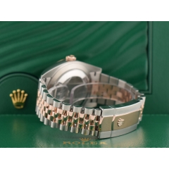 126331 Steel & Rose Gold With Chocolate Dial 41mm - New 2019