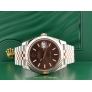 126331 Steel & Rose Gold With Chocolate Dial 41mm - New 2019