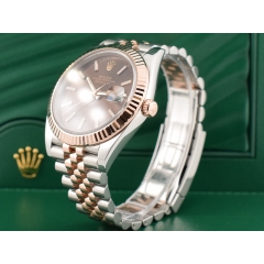 126331 Steel & Rose Gold With Chocolate Dial 41mm - New 2019