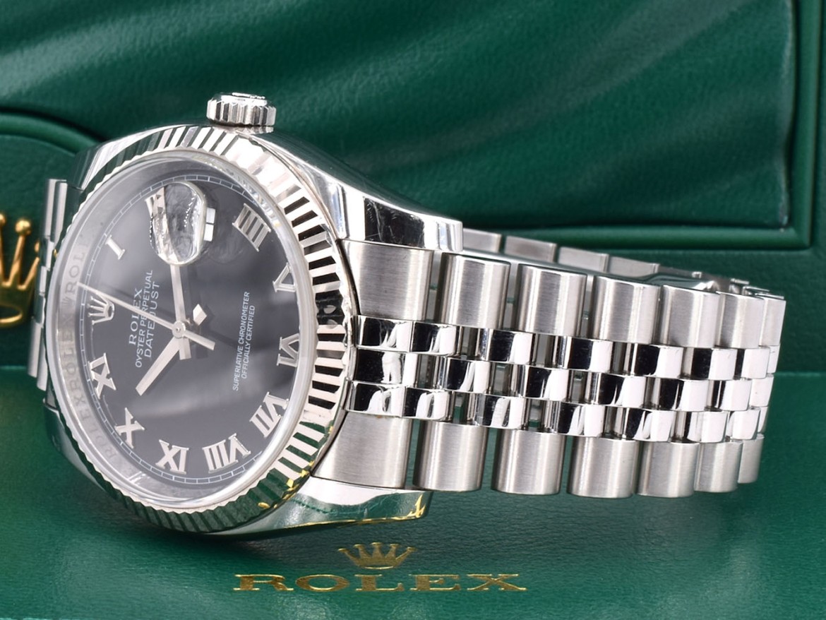 116234 Black Roman Dial - Full Set 36mm