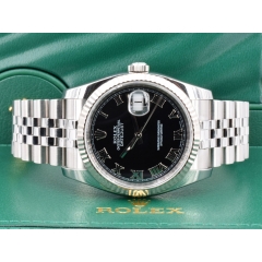 116234 Black Roman Dial - Full Set 36mm