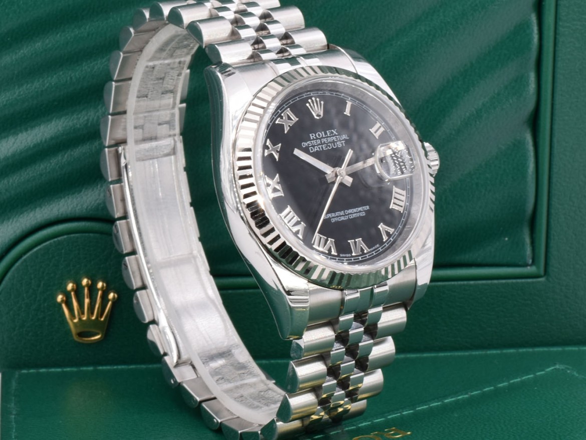 116234 Black Roman Dial - Full Set 36mm
