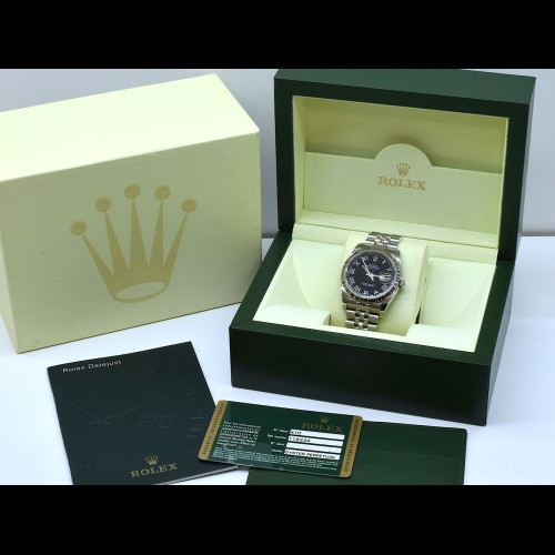 116234 Black Roman Dial - Full Set 36mm