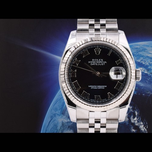 116234 Black Roman Dial - Full Set 36mm