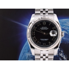 116234 Black Roman Dial - Full Set 36mm