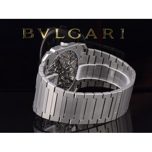 Octo FINISSIMO "8 Days" Ref. 103610 Extra Thin 40mm Automatic Titanium new