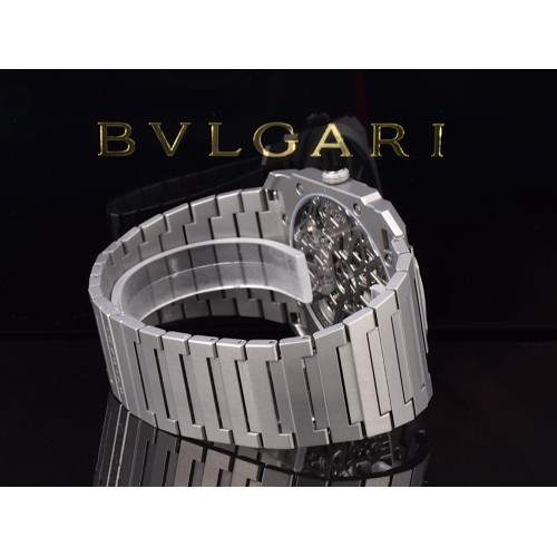 Octo FINISSIMO "8 Days" Ref. 103610 Extra Thin 40mm Automatic Titanium new